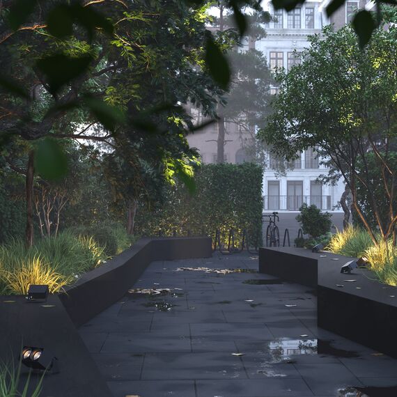 Ландшафтный светильник Outdoor O486FL-L10GF3K, изображение 10