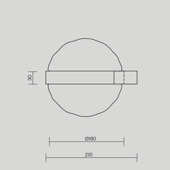 Настенный светильник (бра) Maytoni MOD379WL-L6B3K, изображение 7