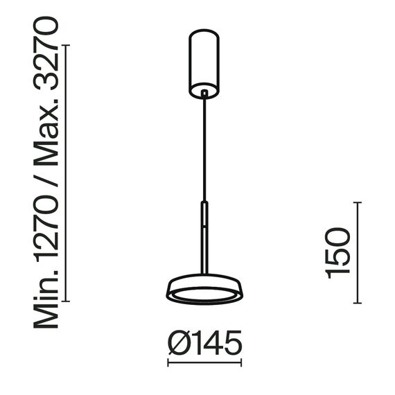 Подвесной светильник Maytoni MOD041PL-L15GB3K, изображение 3