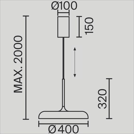 Подвесной светильник Maytoni MOD189PL-L39B3K, изображение 8