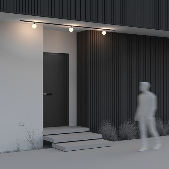 Уличный трековый светильник Outdoor O-TR01-1-S-9WB3K, изображение 7