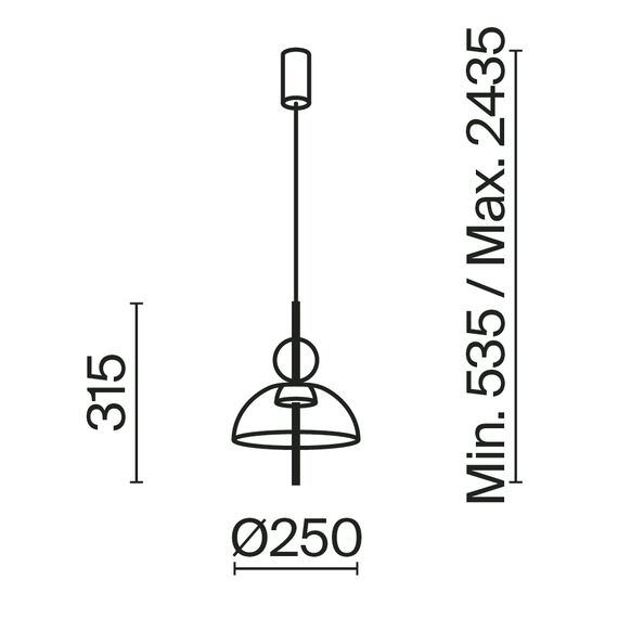 Подвесной светильник Maytoni MOD185PL-L6B3K4, изображение 4