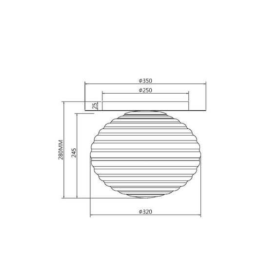 Потолочный светильник Maytoni MOD268CL-01G, изображение 2