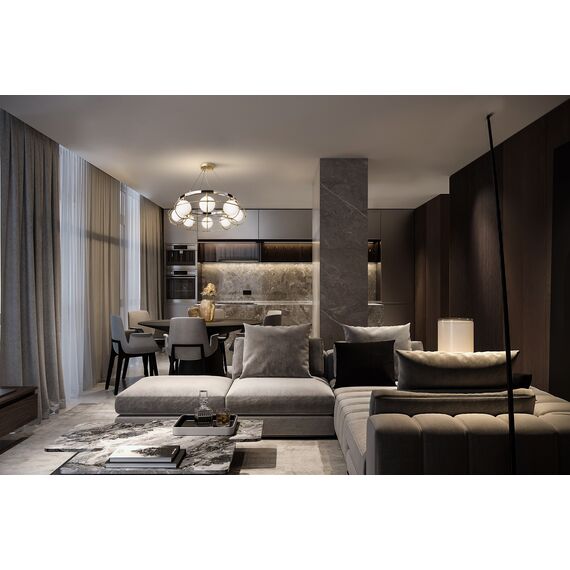 Подвесной светильник Maytoni MOD312PL-08GCH, изображение 2