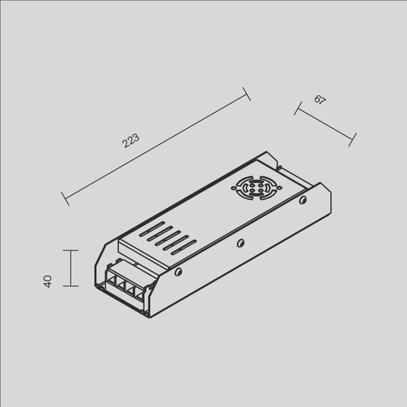 Комплектующие к светодиодной ленте Led Strip 811002, изображение 4