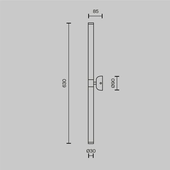 Настенный светильник (бра) Maytoni MOD106WL-L16W3K, изображение 9
