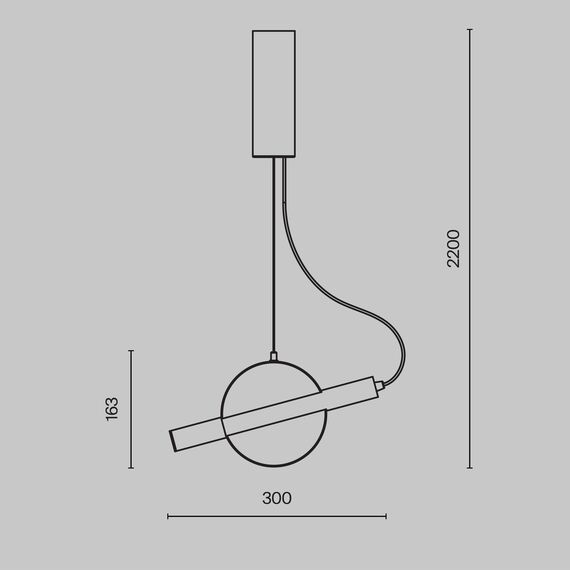 Подвесной светильник Maytoni MOD150PL-L5BS3K, изображение 10