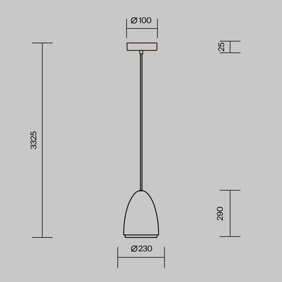 Подвесной светильник Maytoni MOD430PL-01CM, изображение 9