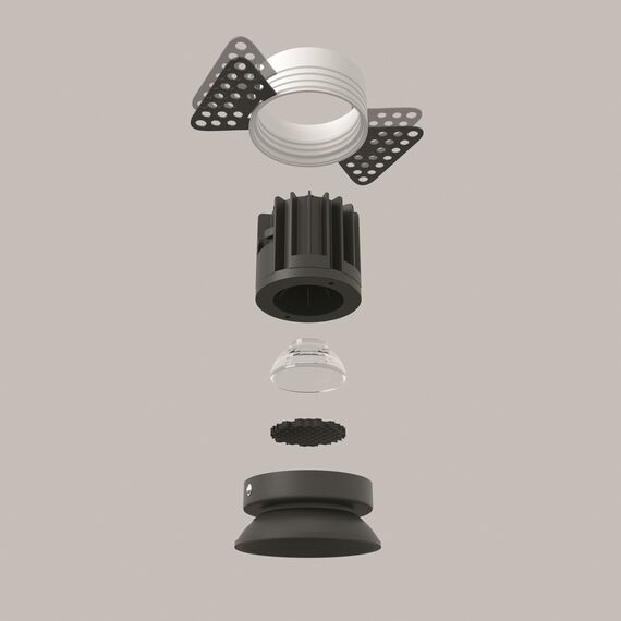 Встраиваемый светильник Technical DL058-7W3K-TRS-B, изображение 7