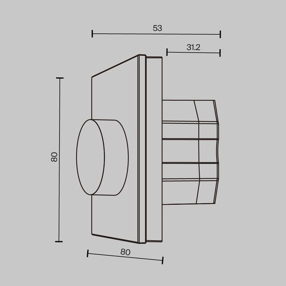 Роторная панель управления Lighting control 721033, изображение 4