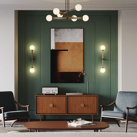 Настенный светильник (бра) Maytoni MOD287WL-02BS, изображение 6