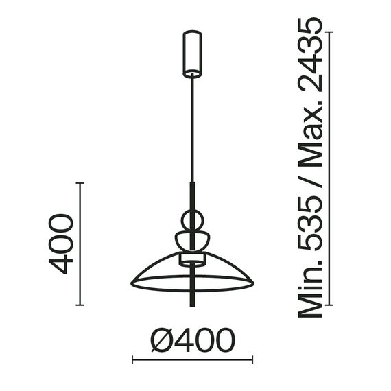 Подвесной светильник Maytoni MOD185PL-L11B3K3, изображение 3