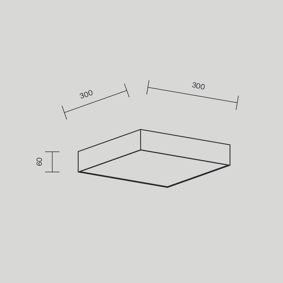 Потолочный светильник Technical C032CL-36W3K-SQ-W, изображение 8