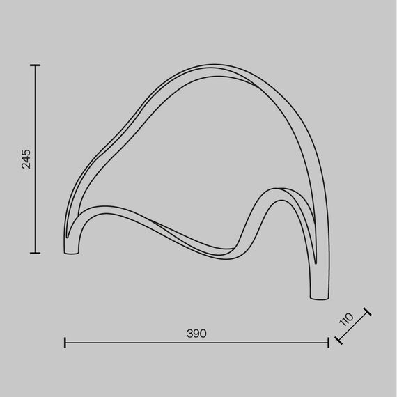 Настольный светильник Maytoni MOD283TL-L12BS3K, изображение 10