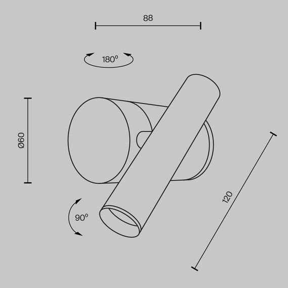 Настенный светильник (бра) Maytoni MOD433WL-L3BS3K1, изображение 7