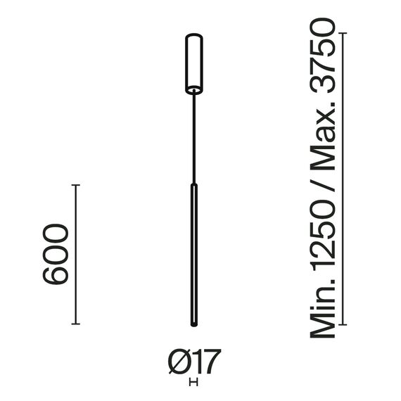Подвесной светильник Maytoni MOD246PL-L12BK, изображение 2