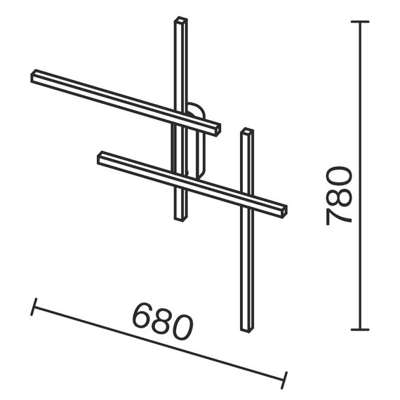 Настенный светильник (бра) Maytoni MOD248WL-L24BK, изображение 3