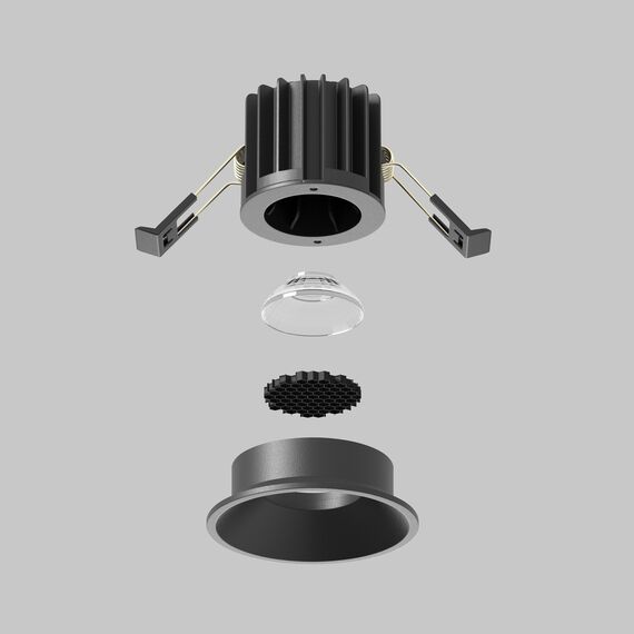 Встраиваемый светильник Technical DL058-7W2.7K-B, изображение 6