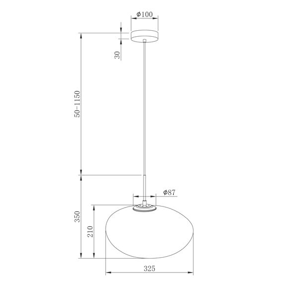 Подвесной светильник Maytoni MOD004PL-L5S3K, изображение 4
