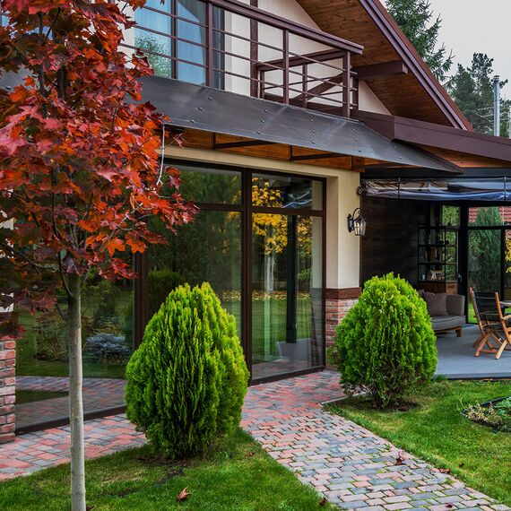 Настенный светильник (бра) Outdoor O413WL-01BZ, изображение 9