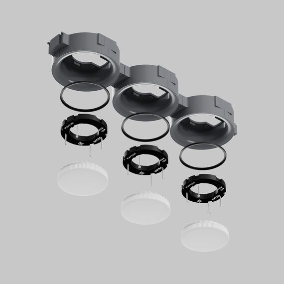 Встраиваемый светильник Technical DL019-GX53-B, изображение 5