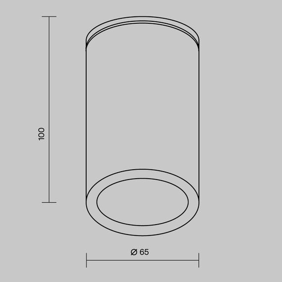 Потолочный светильник Outdoor O307CL-01B, изображение 4