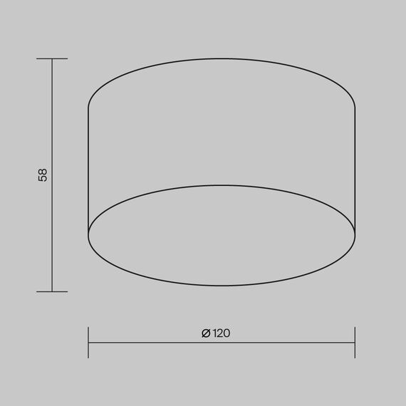 Потолочный светильник Outdoor O430CL-L15W4K, изображение 2