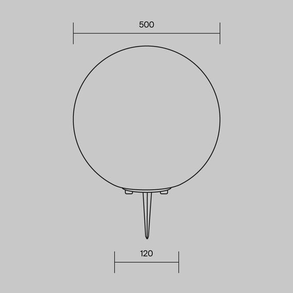 Ландшафтный светильник Outdoor O594FL-01W1, изображение 3
