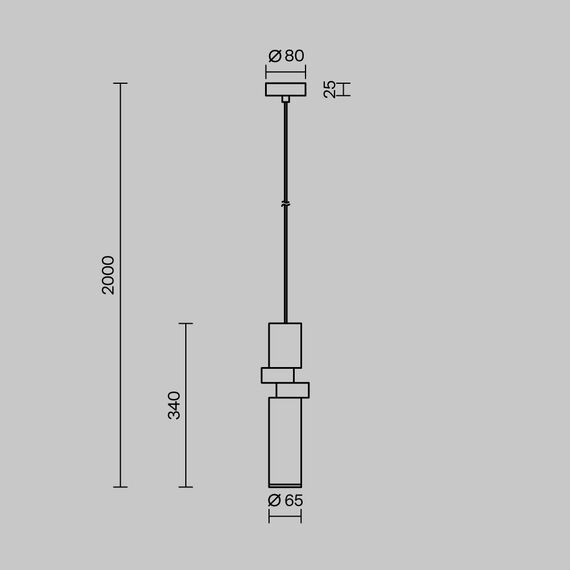 Подвесной светильник Maytoni MOD303PL-01CFL2, изображение 17