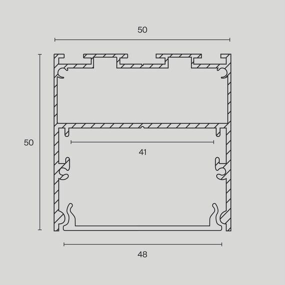 Комплектующие к светодиодной ленте Led Strip ALM-5050-S-2M, изображение 3