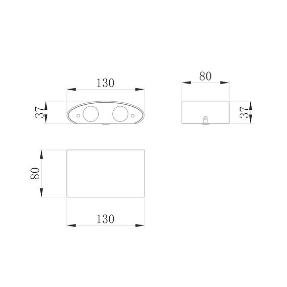 Архитектурная подсветка Outdoor O417WL-L4W3K, изображение 9