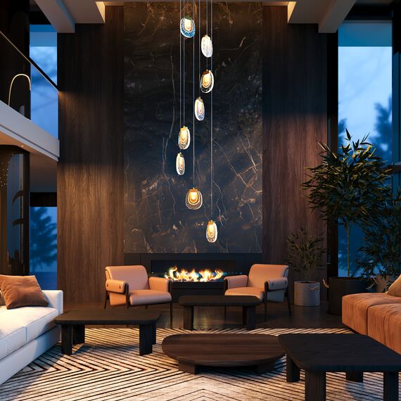 Подвесной светильник Maytoni MOD367PL-L30BBSK, изображение 8