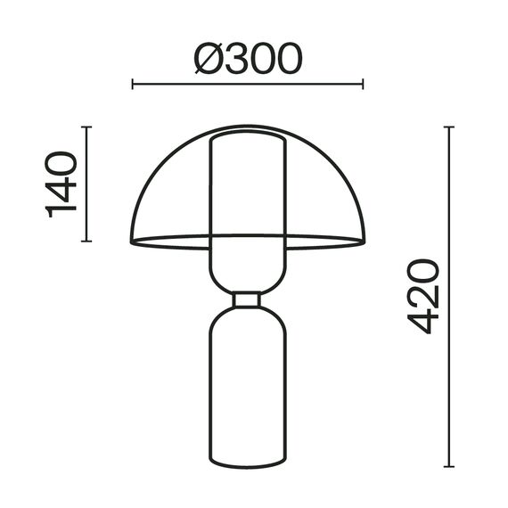 Настольный светильник Maytoni MOD177TL-01B, изображение 4