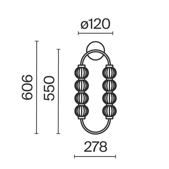 Настенный светильник (бра) Maytoni MOD555WL-L11G3K, изображение 2