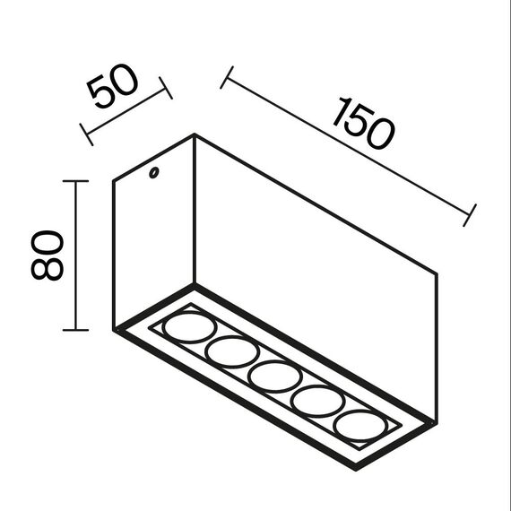 Потолочный светильник Outdoor O309CL-L10GF3K, изображение 3