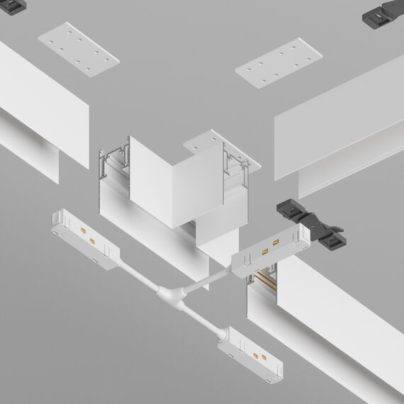 Комплектующие для накладной трековой системы Technical TRA010CT-41W, изображение 4