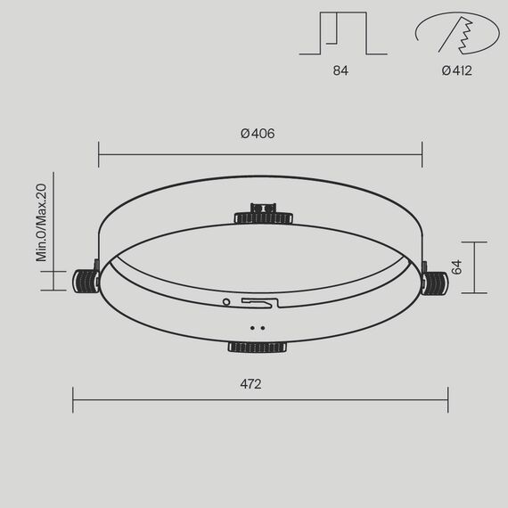 Аксессуар Technical DLA032-TRS45-W, изображение 10