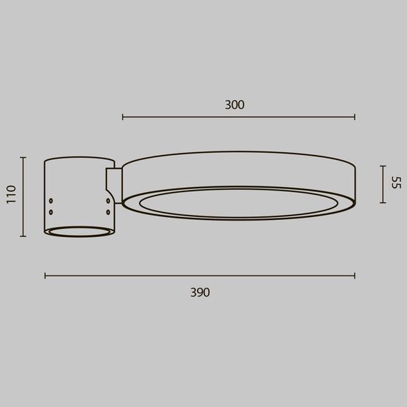 Парковый светильник Outdoor O472H-L50GF3K, изображение 9