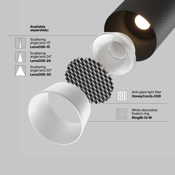Трековый светильник Technical TR097-2-12W3K-M-BB, изображение 12