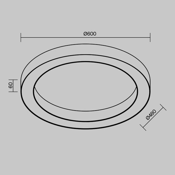 Потолочный светильник Technical C093CL-45W3K-W, изображение 3