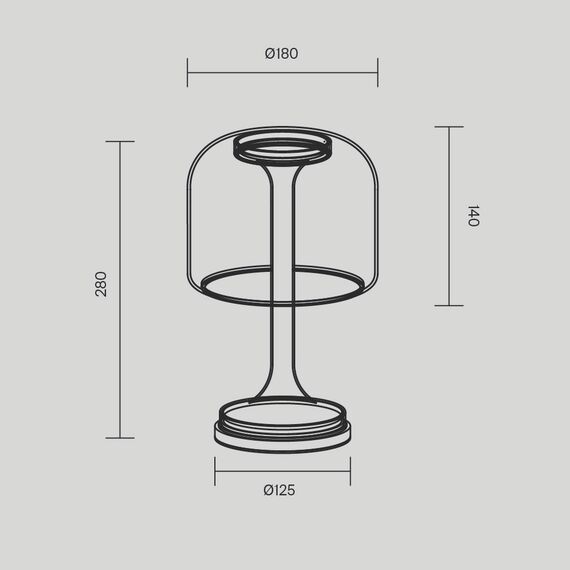Настольный светильник Maytoni MOD286TL-L8B3K, изображение 7