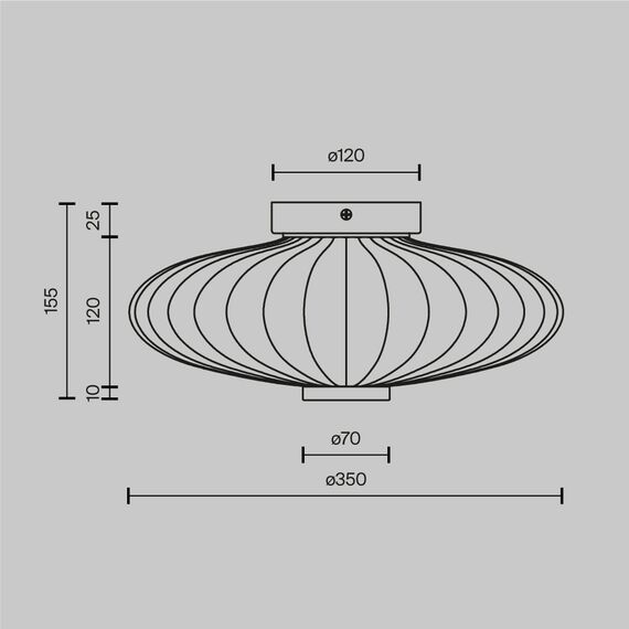 Настенный светильник (бра) Maytoni MOD555WL-L4G3K, изображение 9