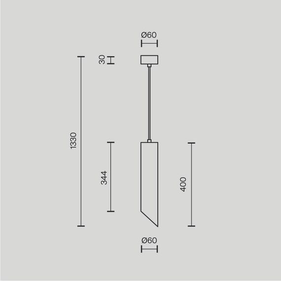 Подвесной светильник Technical P044PL-01-40GU10-B, изображение 9