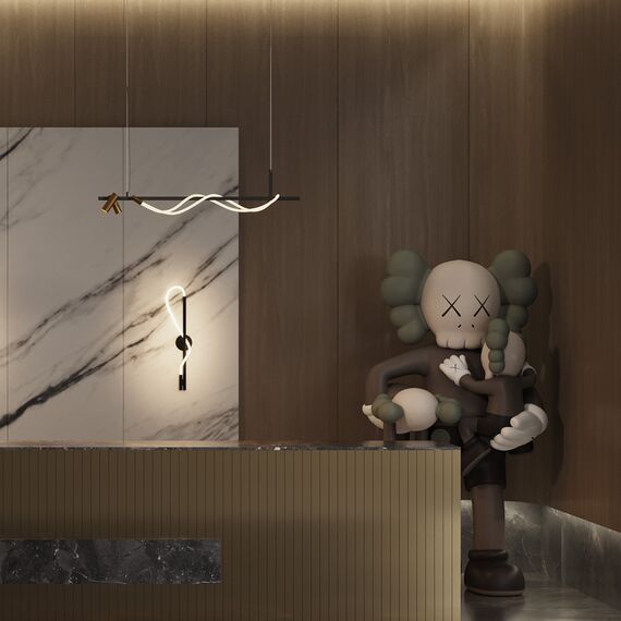 Настенный светильник (бра) Maytoni MOD146WL-L12B3K, изображение 12