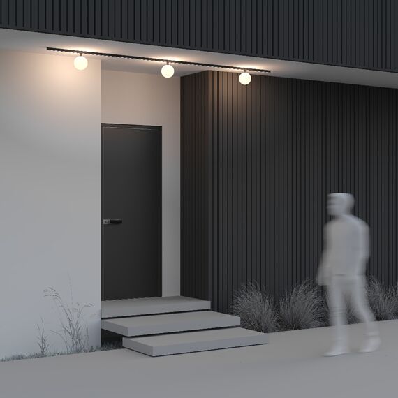 Уличный трековый светильник Outdoor O-TR01-2-S-9WB3K, изображение 7