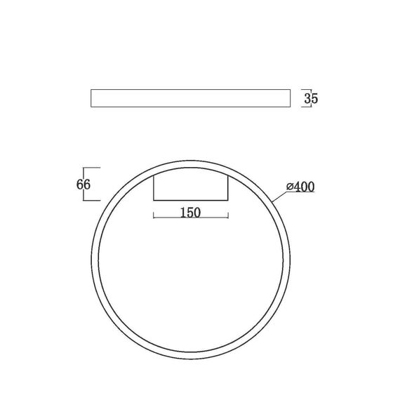 Потолочный светильник Maytoni MOD058CL-L25W3K, изображение 5
