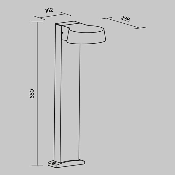Ландшафтный светильник Outdoor O443FL-L12GF3K, изображение 16
