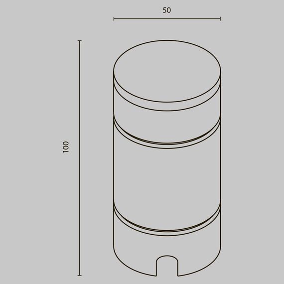 Ландшафтный светильник Outdoor O474FL-L2GF3K, изображение 9