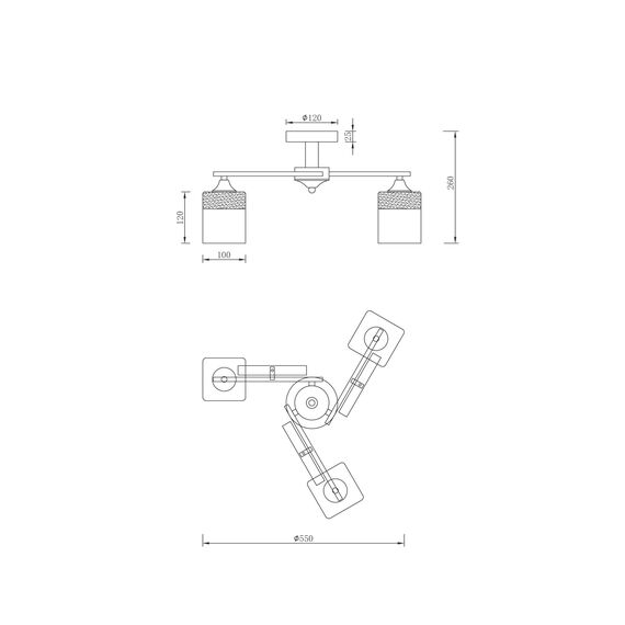 Люстра Freya FR5154PL-03B, изображение 2