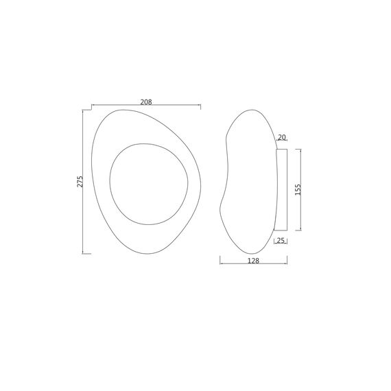 Настенный светильник (бра) Maytoni MOD306WL-01CH, изображение 11